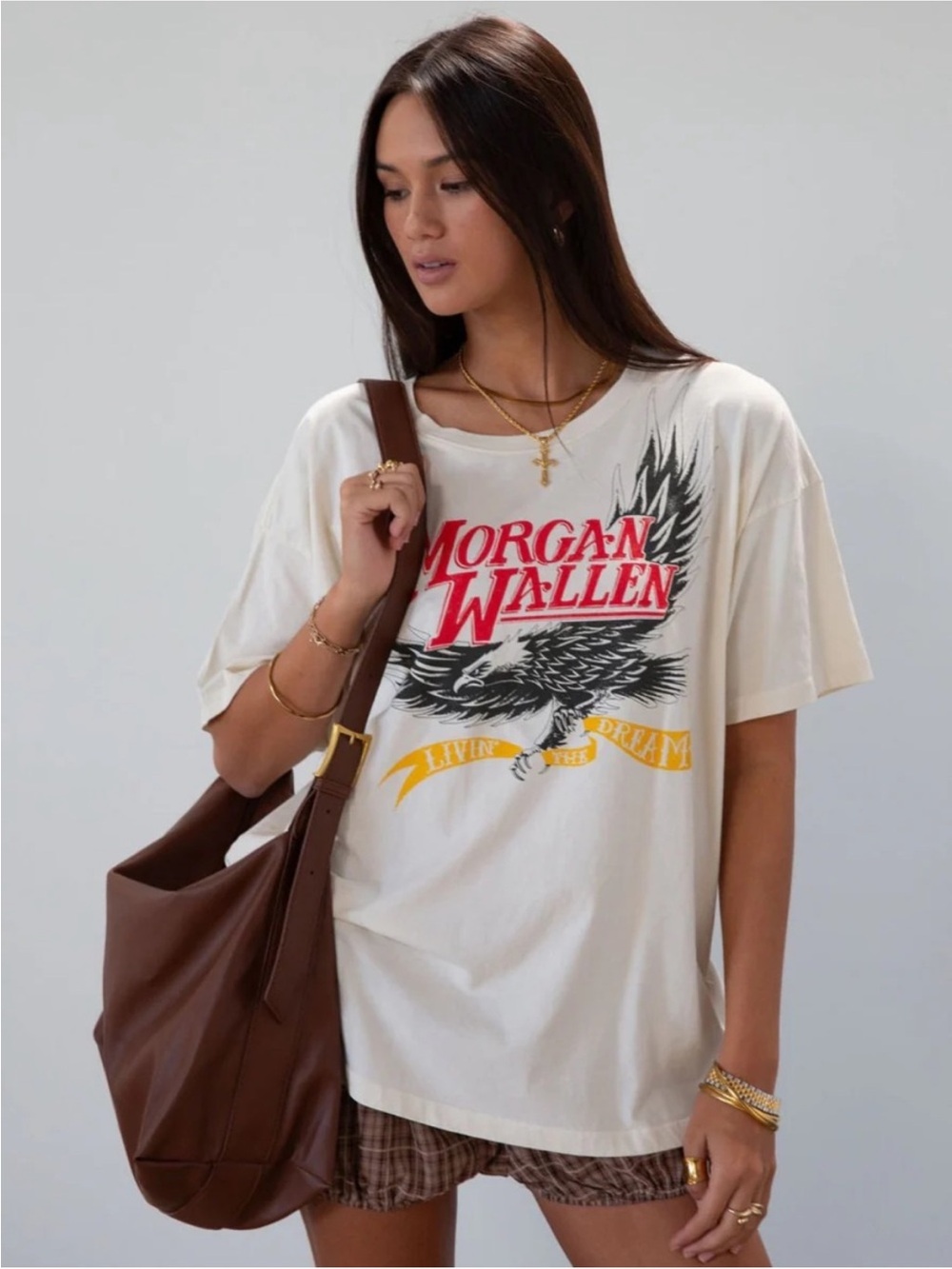Daydreamer Morgan Wallen Livin’ The Dream Oversized Tee Shirt